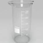 Berzelius de Vidro - Becker Forma Alta