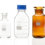 Frasco Reagente de Vidro Com Tampa - Diversos