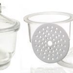 Dessecador de vidro com tampa - Diversos tamanhos