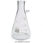 Frasco Kitazato Com Saida Superior de Vidro