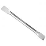 ESPÁTULA DUPLA EM CHAPA DE AÇO INOX