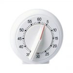 RELÓGIO DESPERTADOR P/ LABORATÓRIO (TIMER ANALÓGICO) 60 MINUTOS